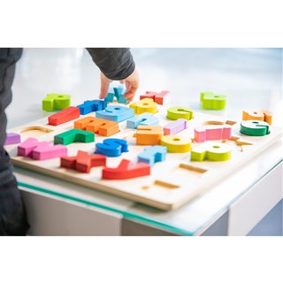 Alfabet puzzel - kleine letters